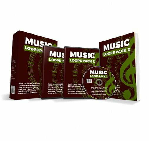 25 Royalty-Free Music Loops Pack 2 – with Resell Rights