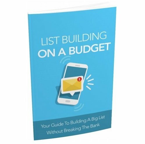 List Building on a Budget – eBook with Resell Rights