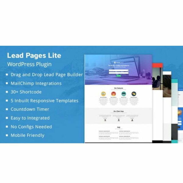 Lead Capture Lite – WordPress Plugin