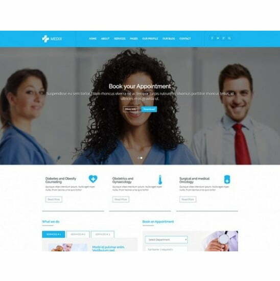 Medical & Health Care – HTML Template