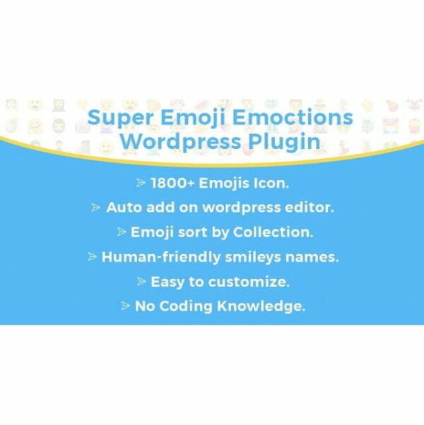 Super Emoji Emoticons – WordPress Plugin